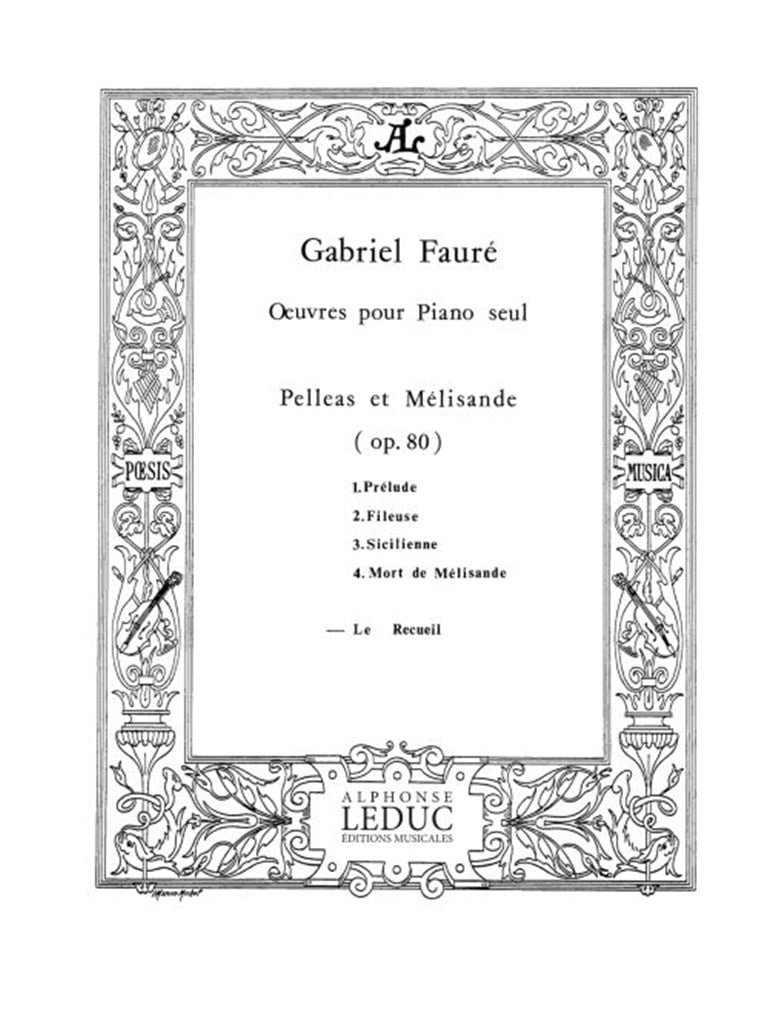 Pelleas Et Melisande Op80